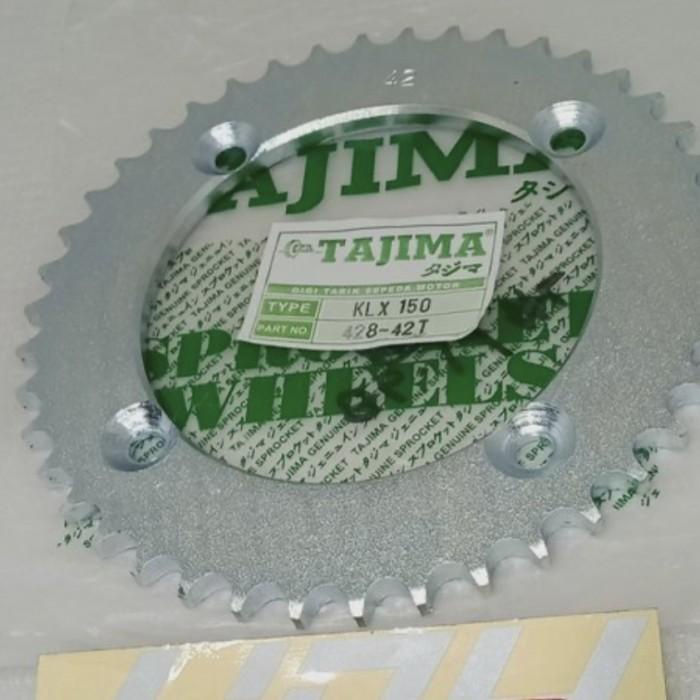 Gear belakang gir belakang tajima racing klx 150 428-42T