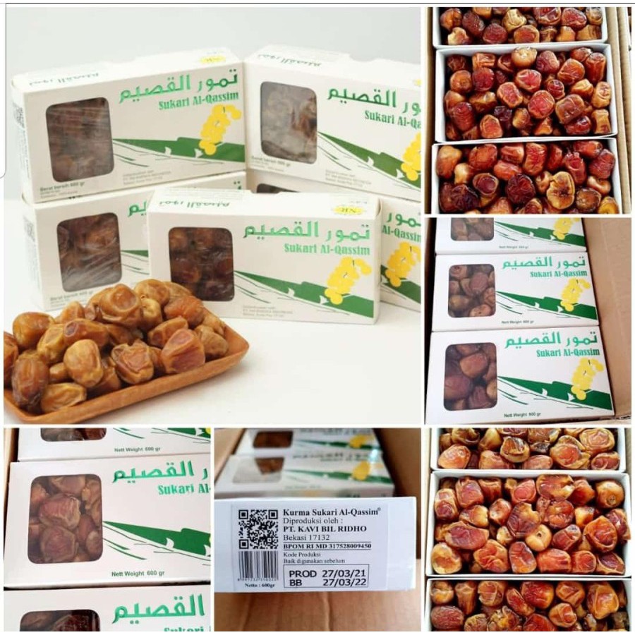 

Kurma Sukari Al Qassim 600 gr