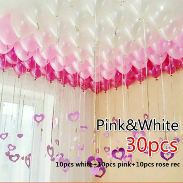 BALON METALIK ISI 30 PCS