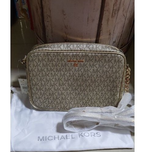 Michael kors Jet Set pale gold Crossbody