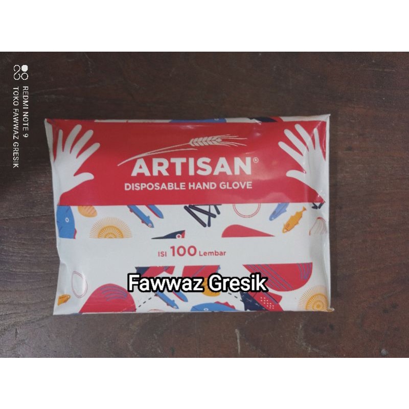 Sarung Tangan Plastik CLEANY Hand Glove - Sarung Tangan Plastik Artisan