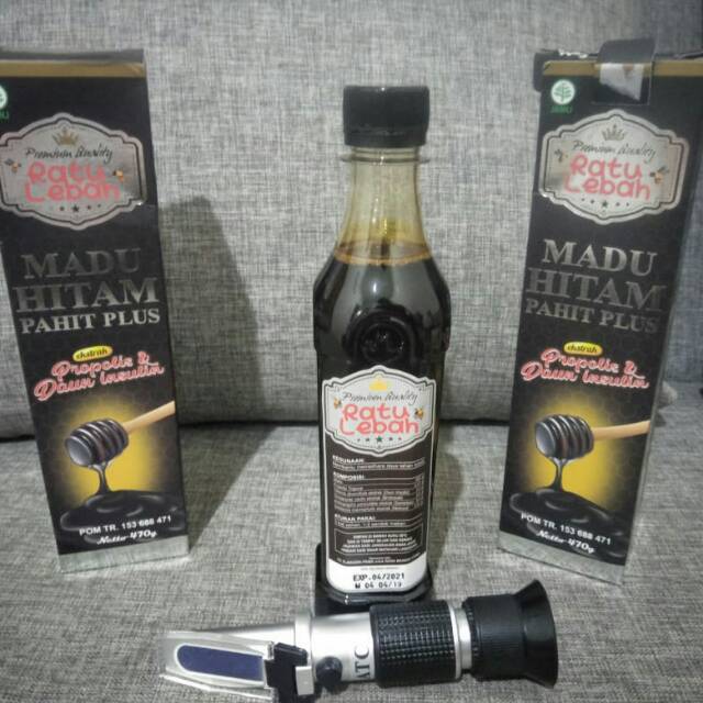 

MADU HITAM PAHIT PLUS PROPOLIS, DAUN INSULIN 470 gram