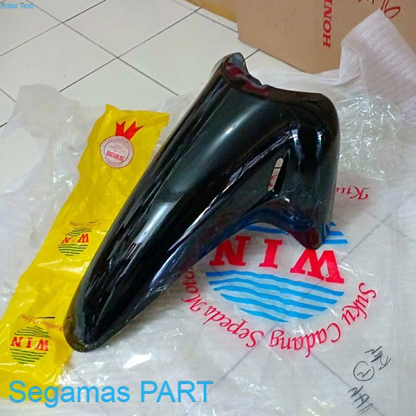 spakbor depan karisma x KPH hitam non original