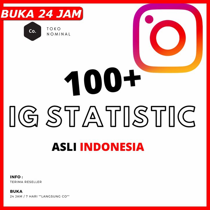 100+ instagram statistik real insight impression reach visit saved asli jasa ig statistic