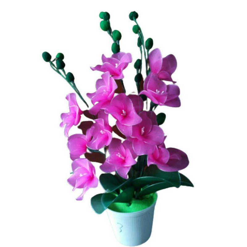 Bunga Hias Dekorasi Ruangan Pajangan Sudut Rumah Hiasan Meja Bunga Kerajinan Tangan