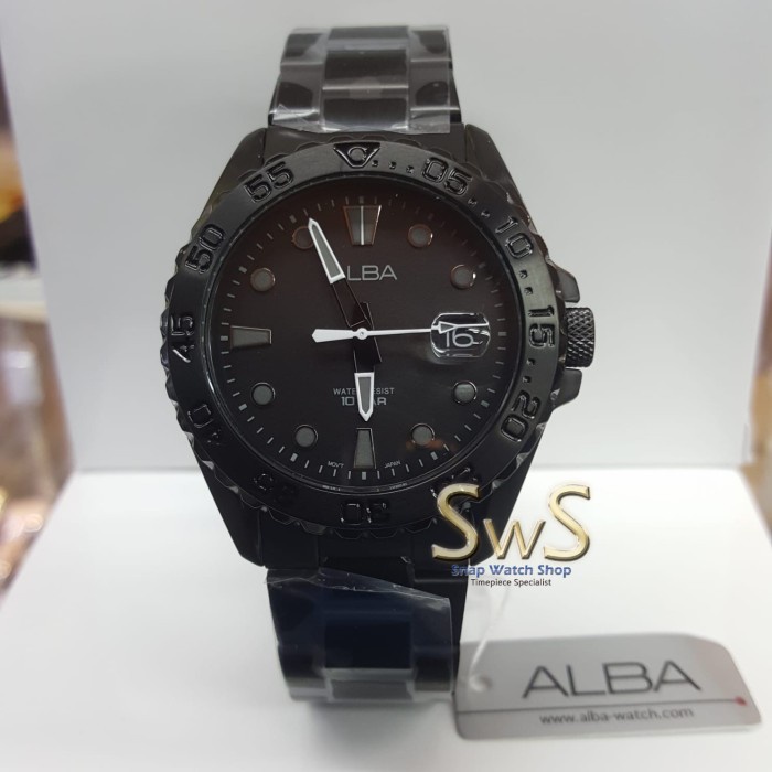 Alba AS9N65X1 AS9N65 Original Resmi Jam Tangan Pria