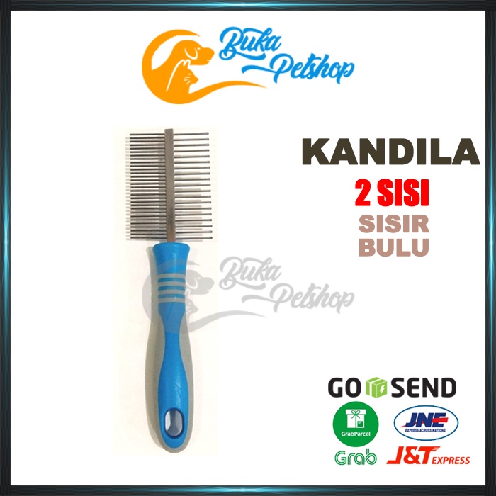 Sisir Bulu Kusut KANDILA Sisir Bulu 2 Sisi