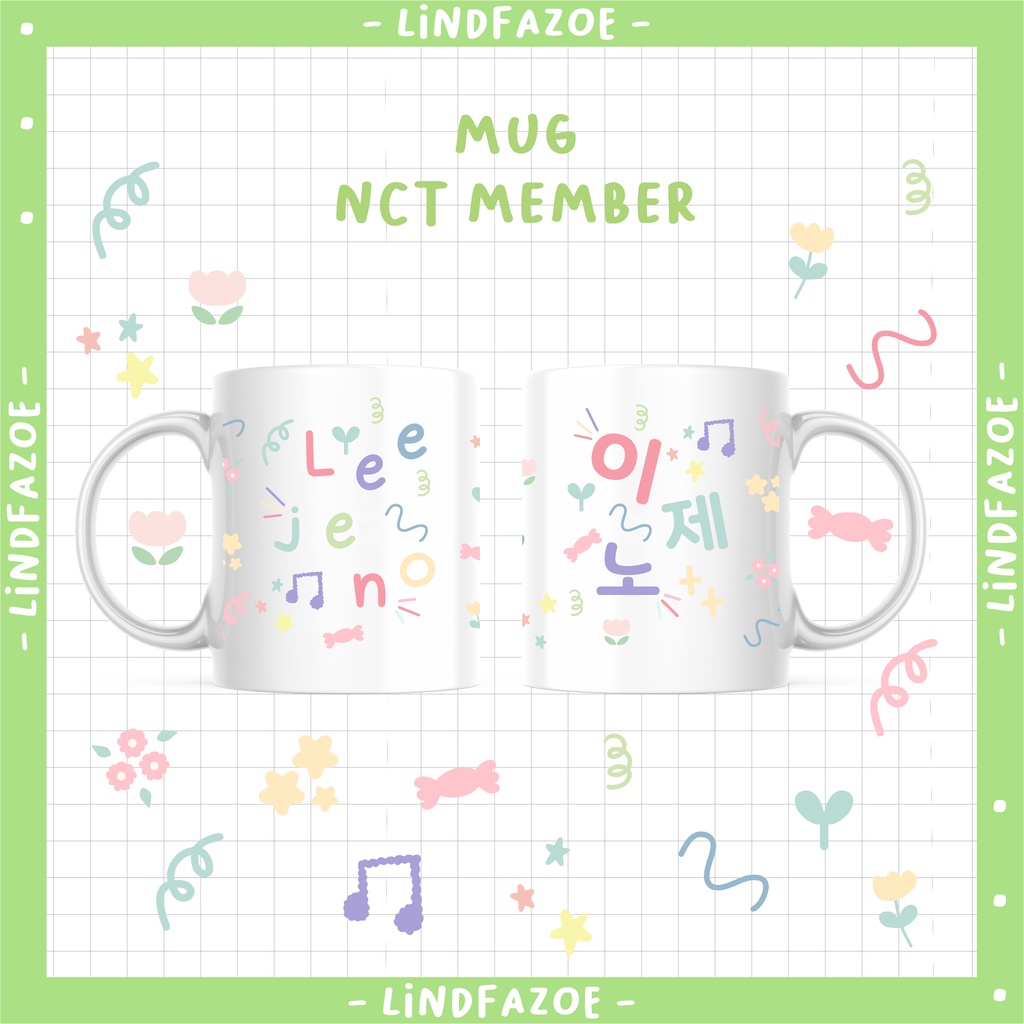 GIFT BOX FANKIT MUG NCT MEMBER NCTDREAM NCT 127 NCT U NCT WAY V