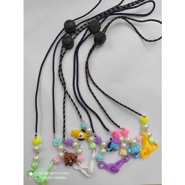 [ ECER ] STRAP MASKER 2 FUNGSI BT21