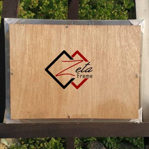 ✮Buruan Beli≛➨ Tipe CO3 - Pigura mahar minimalis uk. 25x35 - pigura 3D minimalis - pigura scrapframe