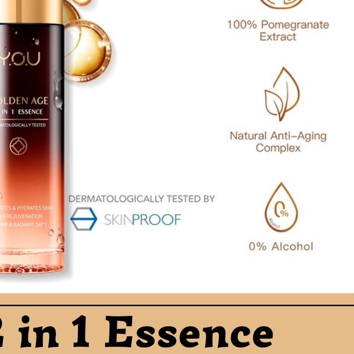 You Golden Age Series Paket 3 in 1 Refining Serum/Day/Night Cream 18gr ✷