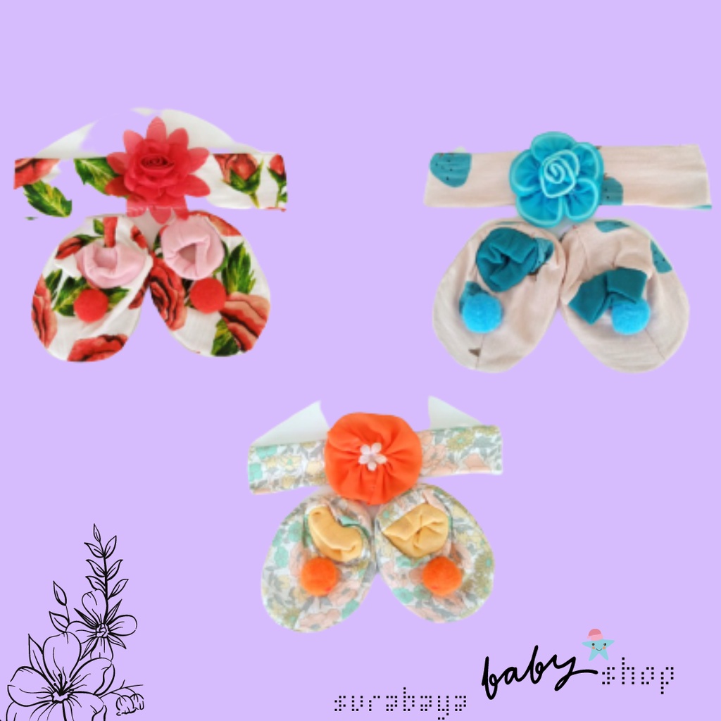 BANDANA IMUT + SEPATU SET LUSIANA E 681110