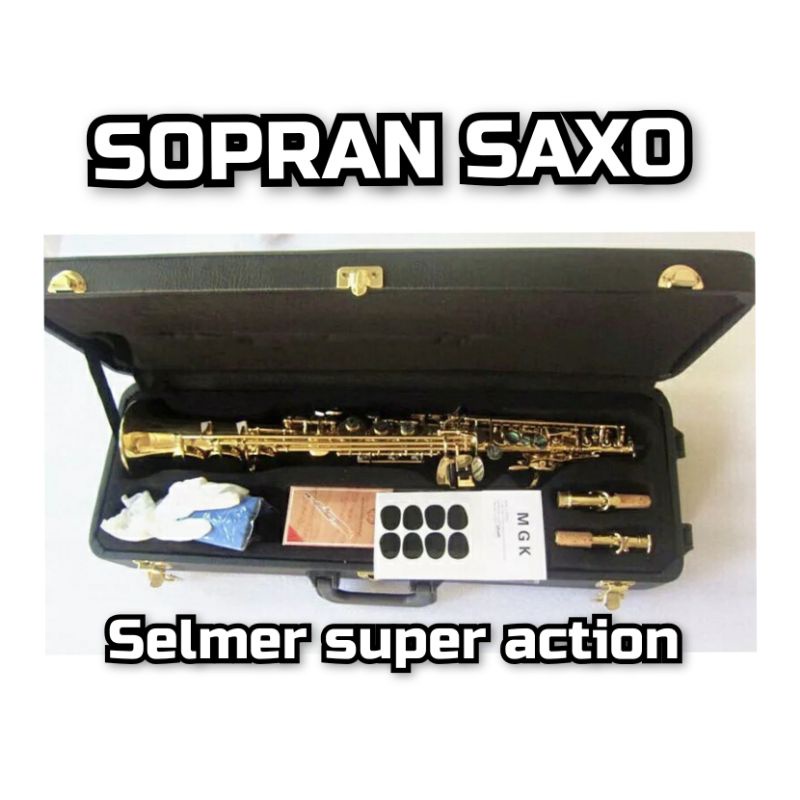 jual saxophone sopran selmer super action