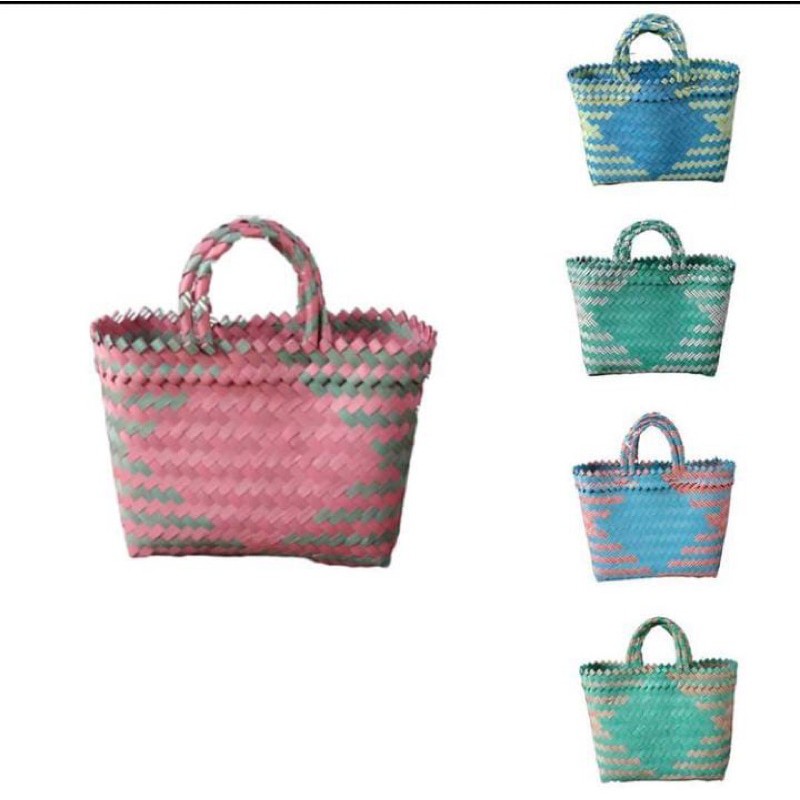 Hand Bag plastik belanja (40x30cm)/warna di kirim random