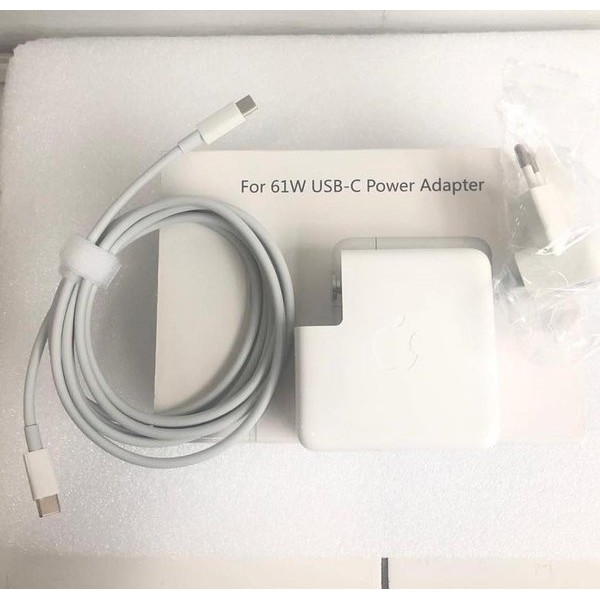 adaptor charger apple 61w USB-C macbook pro air 2018 2019