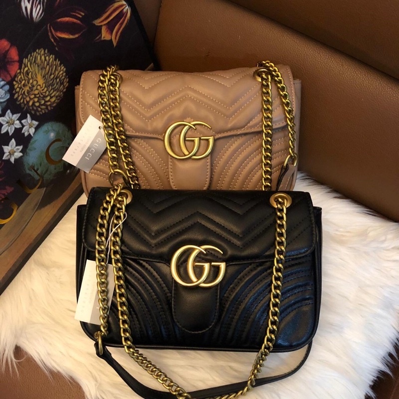 Tas selempang GC Marmont / tas Gucci branded