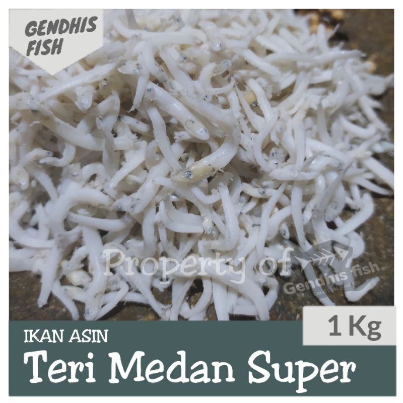 

Ikan asin teri medan super kemasan 1 kg