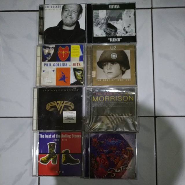 CD Original Genre Rock Music berbagai macam artist limited edition