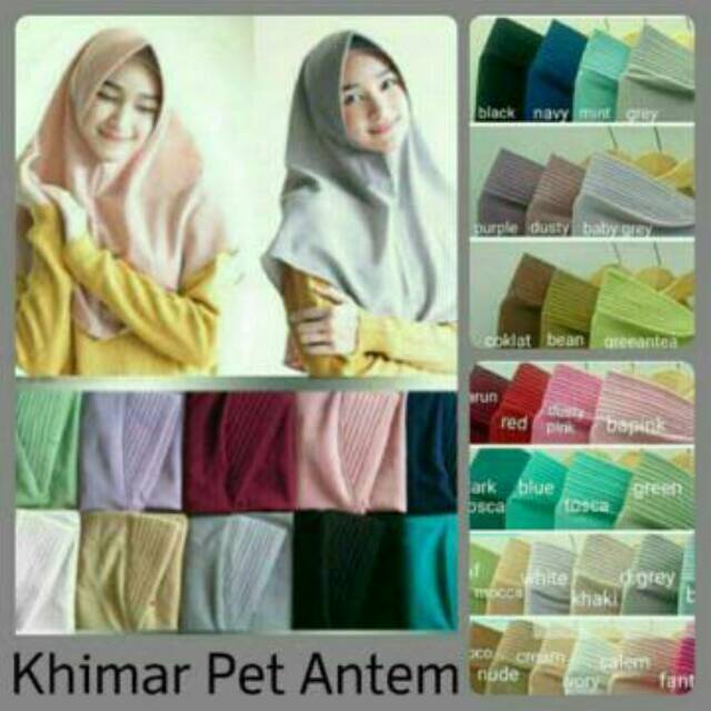 Bisa pilih warna 1kg=13pcs Grosir/ecer termurah hijab jilbab simpel pet/najwa pet/daily pet/