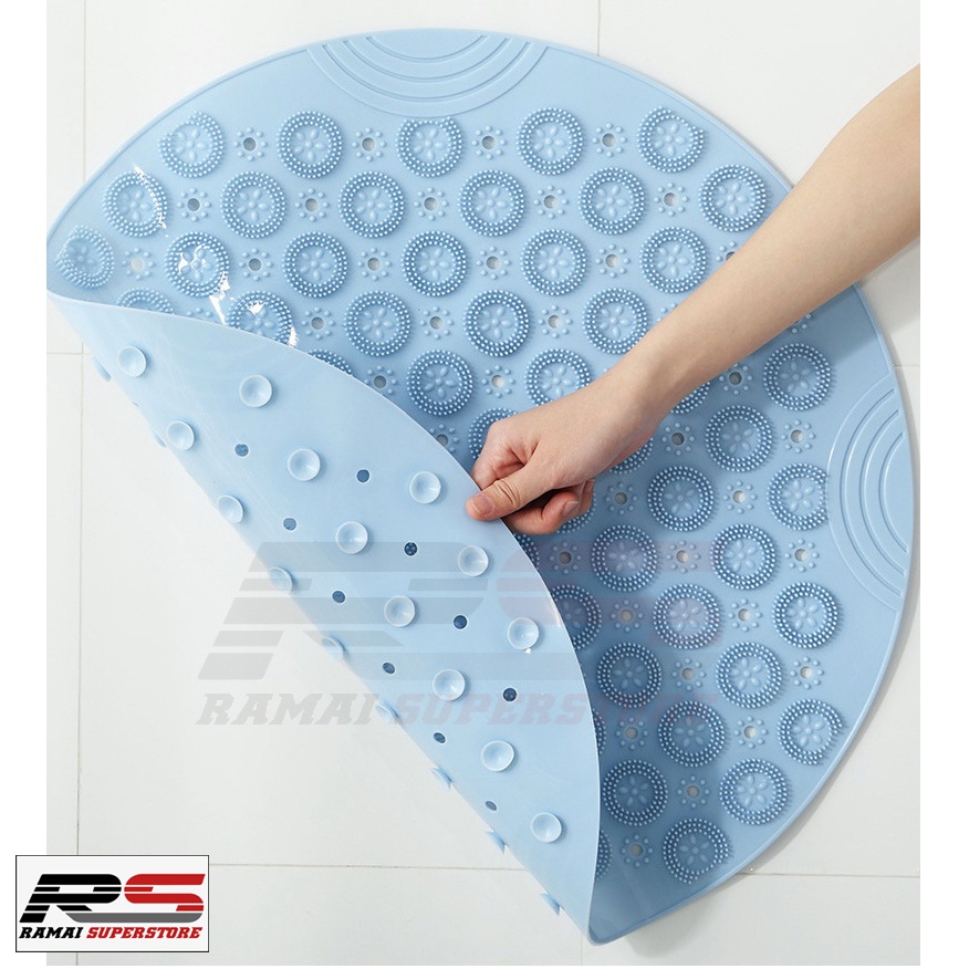 Alas Kaki Matras Kamar Mandi Anti Slip Mats PVC