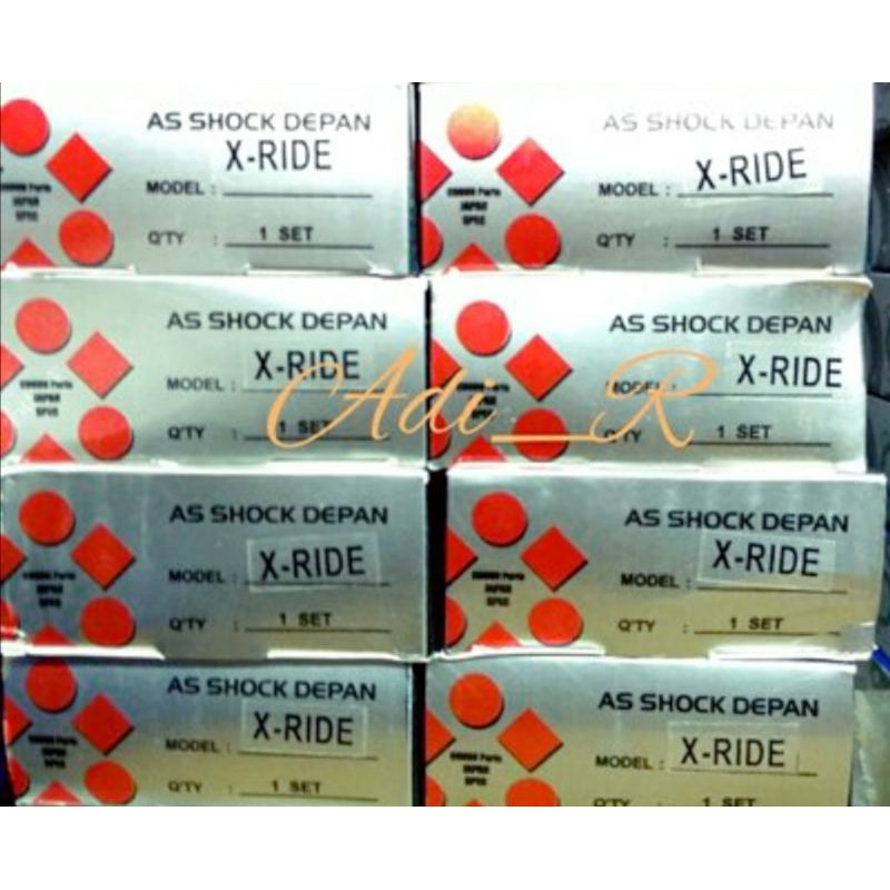 AS SHOCK DEPAN X-RIDE