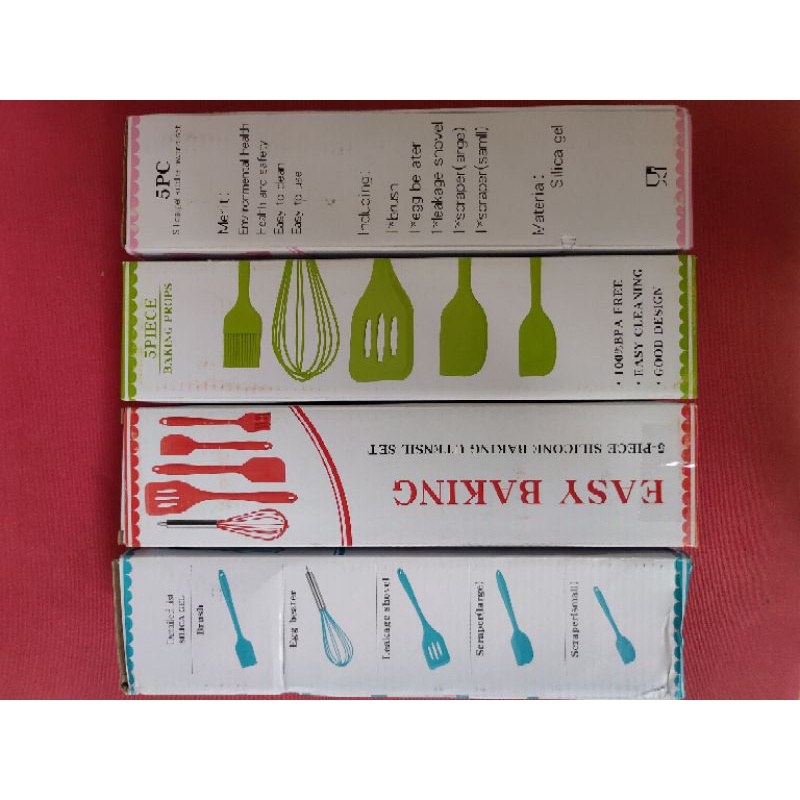 Easy baking. 5 piece baking props