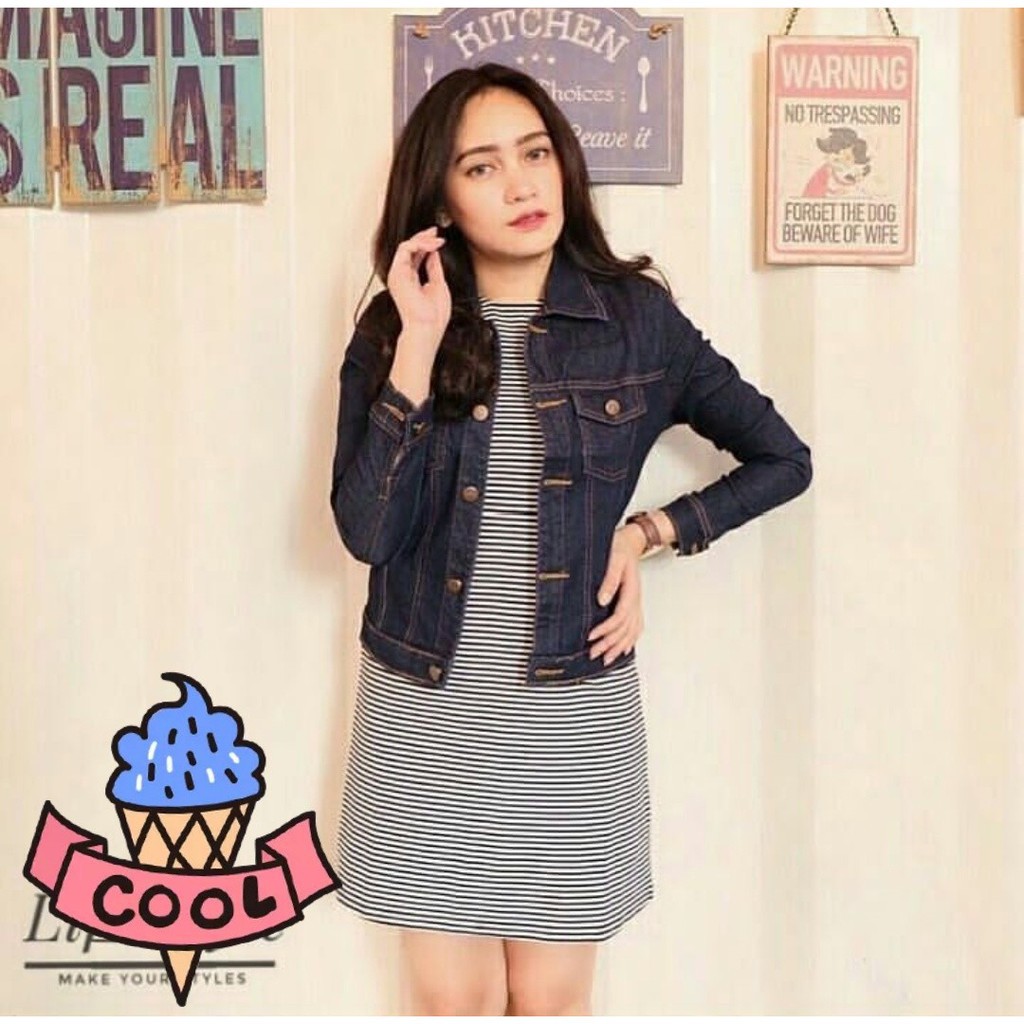 JAKET DENIM WANITA / JAKET LEVIS PEREMPUAN