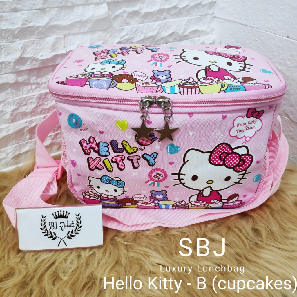 Lunch bag Tas bekal Insulated lunch bag seri SANRIO Kualitas Premium