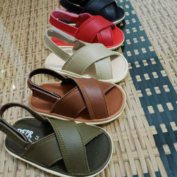 fo MVD Sepatu sandal bayi cowok umur 1 2 3 tahun bunyi decit 0N TPF