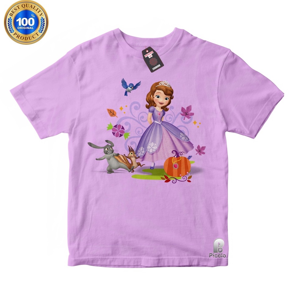 KAOS ATASAN ANAK SOFIA THE FIRTS USIA 2-10thn