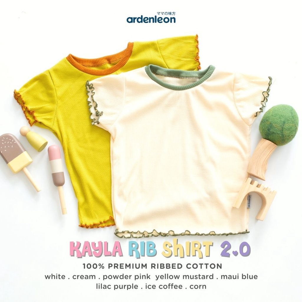 Ardenleon Kayla Rib Shirt 2.0 BIG SIZE