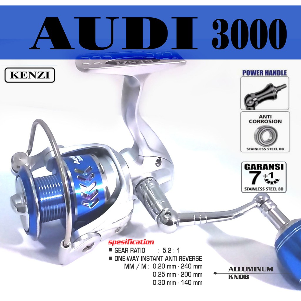 REEL KENZI AUDI 3000 power handle