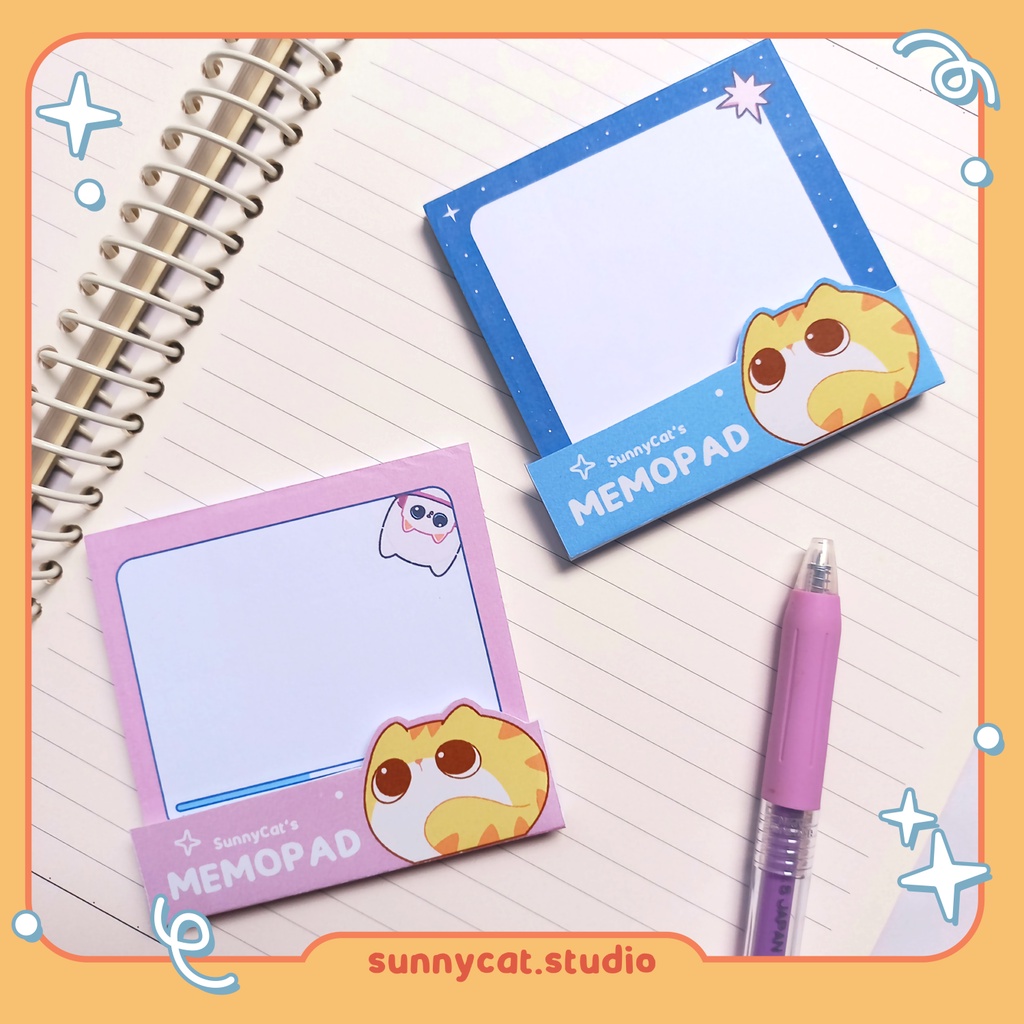 

Memopad SunnyCat Kucing Lucu