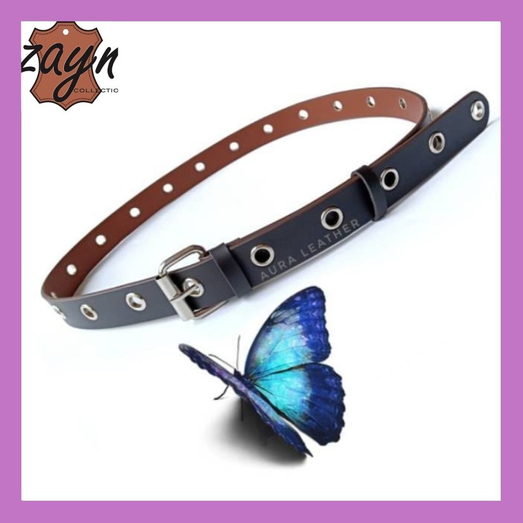 Ikat Pinggang Wanita Gaya Korea Fashion Kekinian Sabuk Cewek Gesper Cewe Ring Women Belt Terbaru