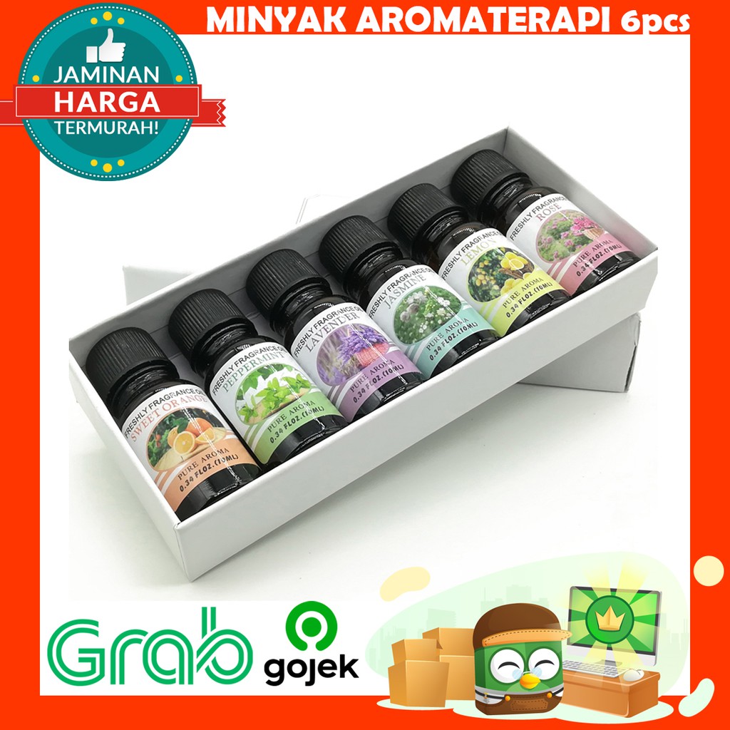 Essential oil 6 in 1 Aromatherapy Oil Minyak Aromaterapi