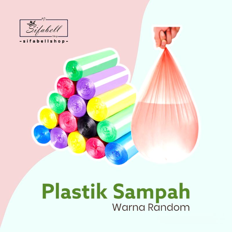 Trash Bag Kantong Plastik Sampah Tas Kresek Warna