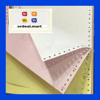 

6Rtiut7- Kertas Continuous Form Ncr 3 Rangkap Ukuran Kwarto/A4 Ncr Warna 5Ea5W5-
