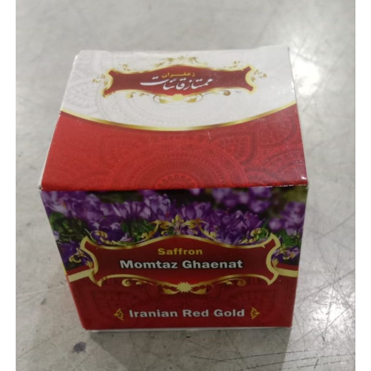 

Saffron Momtaz Ghaenat Iranian Red Gold 1 gram