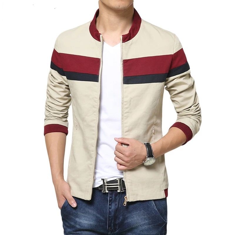 Jaket Pria Kain Katun Terbaru / Jaket Keren / Jaket Trend Pria / Jaket Polet Jumbo