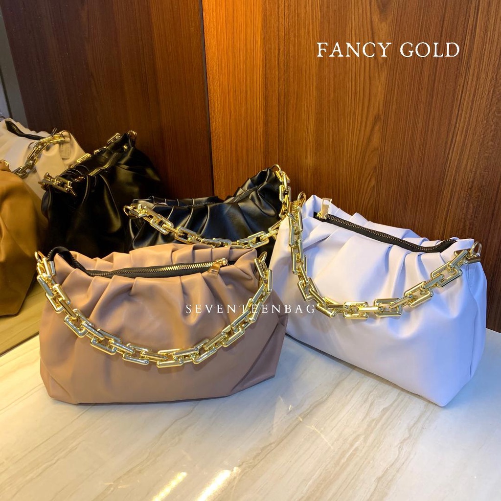 ARCELL - FANCY ACC GOLD - Tas Selempang Wanita Termurah