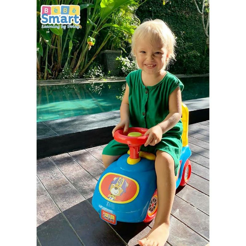 Bebe Smart Vroom Broom Ride On / Mainan Mobil Anak