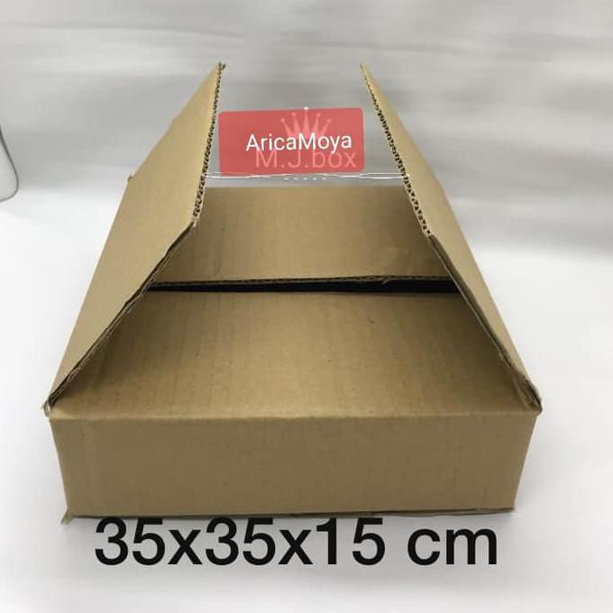 

Kardus/Karton/Box Uk.35X35X15 Cm Untuk Packing Tokocamelya