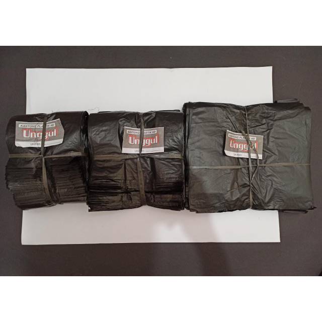 Plastik Kresek Los Kiloan - Kantong Plastik HD Hitam 1 kg los