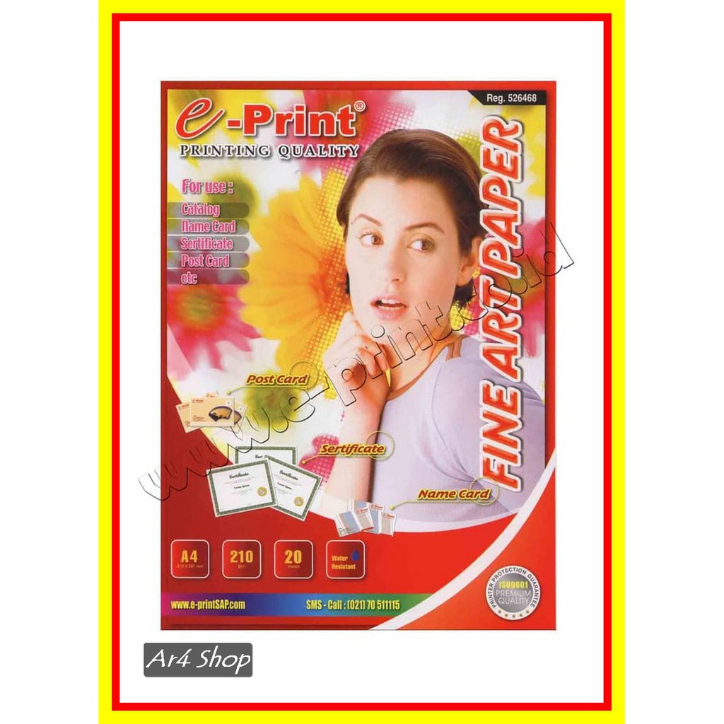 Art Paper - Eprint - Fine Art Paper A4