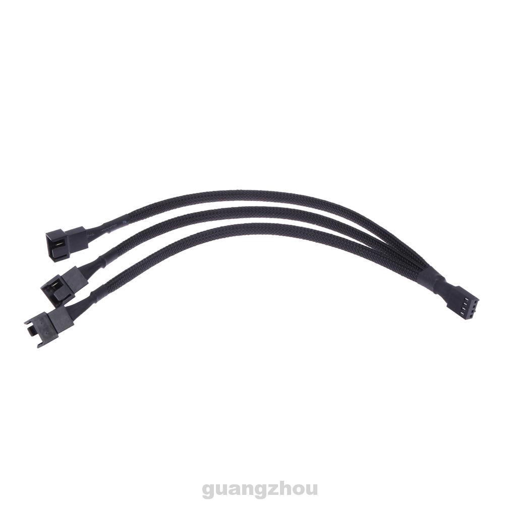 4 Pin Practical Accessories Splitter Motherboard Cpu Pwm Fan Sleeved Extension Cable Shopee Indonesia