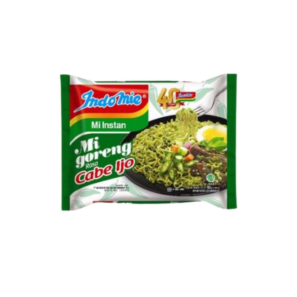 

ECER Indomie Cabe Ijo Mie Instan Goreng Indonesia - 85gr