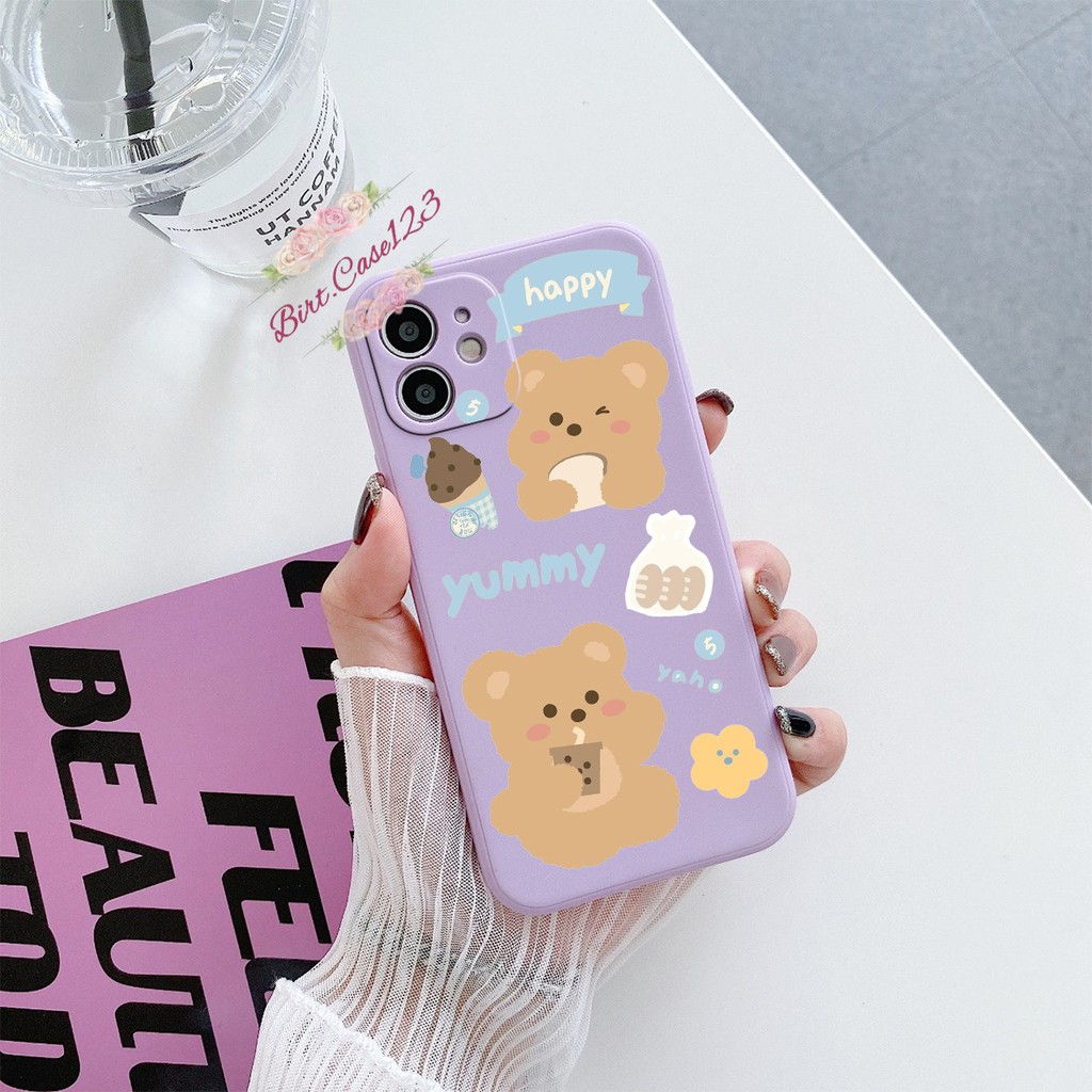 CASE CASING SOFTCASE SILIKON MACARON PELINDUNG KAMERA OPPO VIVO SAMSUNG XIAOMI REALME IPHONE ALL TYPE BC6026