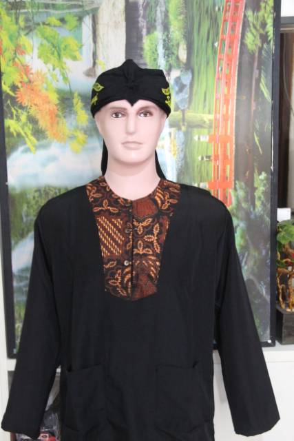 Stelan Baju celana pangsi dewasa tradisional/silat/adat Dewasa , ukuran S,M,L,XL,XXL (kode 10)