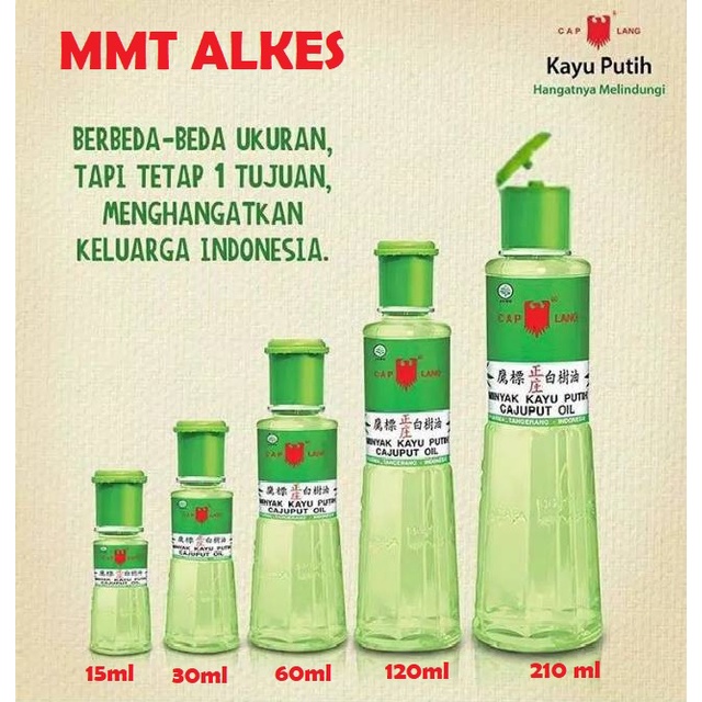 Minyak Kayu Putih Cap Lang Caplang kecil 30ml