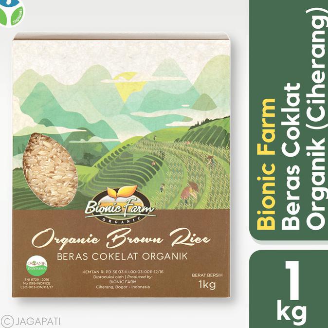 

Promo Awal tahun Bionic Farm - Fragrant Brown rice 1kg - Beras Coklat Organik Cuci Gudang Awal Tahun